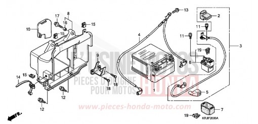 BATTERIE (FES1253-5) (FES1503-5) FES1503 de 2003